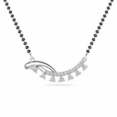925 Silver Dangle CZ Mangalsutra for Women
