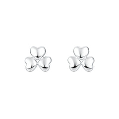 925 Sterling Silver Triple Heart Stud Earrings for Women