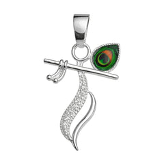 925 Sterling Silver Krishna Pendant