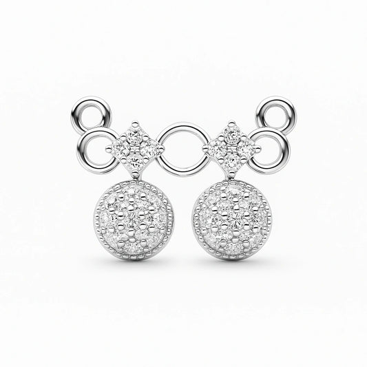 925 Silver Radiant Round CZ Mangalsutra for Women